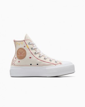 Yellow Converse Chuck Taylor All Star Lift Women Platform Shoes Canada | C-65147809