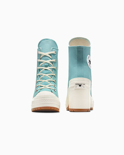 Azure Converse Chuck 70 De Luxe Heel Women Sneakers Canada | C-68472399