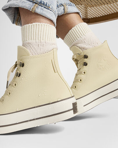 Beige Converse Chuck Tayor All Star Lift Women Platform Shoes Canada | C-53482679