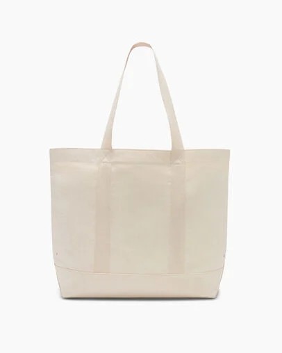 Beige Converse Premium Canvas Men Tote Bag Canada | C-76423959