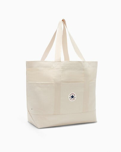 Beige Converse Premium Canvas Men Tote Bag Canada | C-76423959