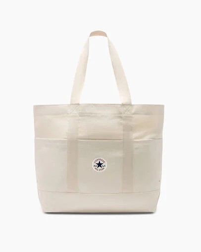 Beige Converse Premium Canvas Men Tote Bag Canada | C-76423959