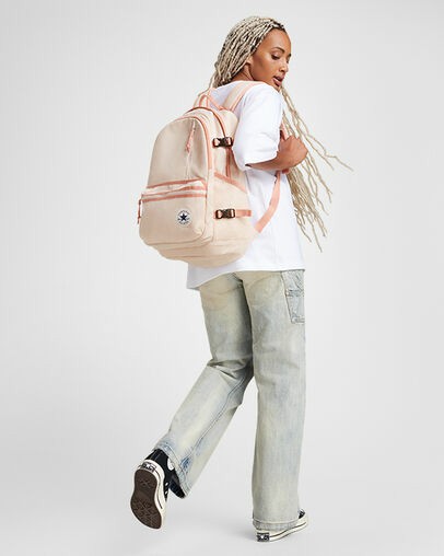 Beige Converse Straight Edge Men Backpacks Canada | C-27031859