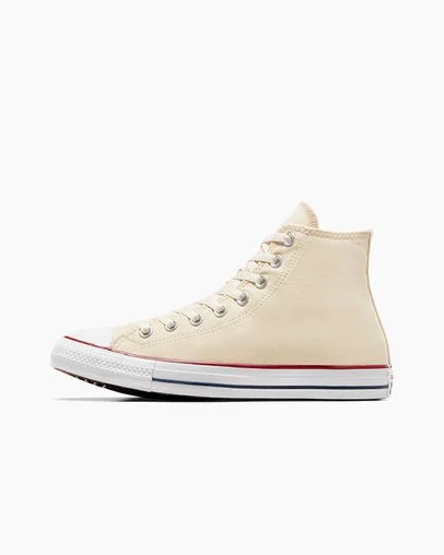 Beige White Converse Chuck Taylor All Star Men Canvas Shoes Canada | C-72956319