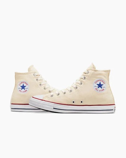 Beige White Converse Chuck Taylor All Star Men Canvas Shoes Canada | C-72956319