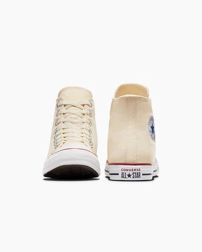 Beige White Converse Chuck Taylor All Star Men Canvas Shoes Canada | C-72956319