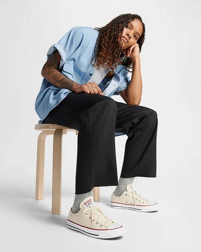 Beige White Converse Chuck Taylor All Star Men Canvas Shoes Canada | C-95321649