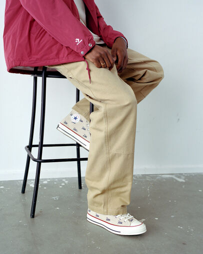 Beige White / Blue Converse Converse x Patta Chuck 70 Men Sneakers Canada | C-13879249