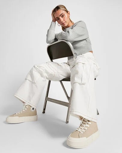 Beige / Black Converse Cruise Men Sneakers Canada | C-58016939