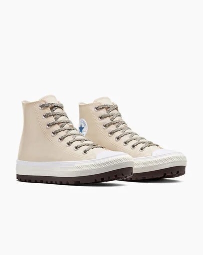 Beige / Blue / White Converse Chuck Taylor All Star City Trek Men Boots Canada | C-09865749