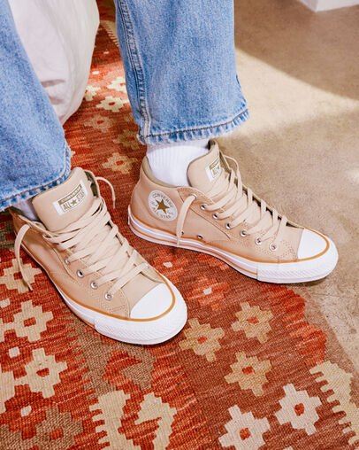 Beige / White Converse Chuck Taylor All Star Malden Street Men Boots Canada | C-06193549