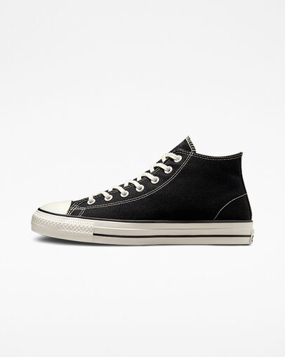 Black Converse CONS Chuck Taylor All Star Pro Cut Off Women Skate Shoes Canada | C-42835969