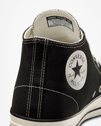 Black Converse CONS Chuck Taylor All Star Pro Cut Off Women Skate Shoes Canada | C-42835969