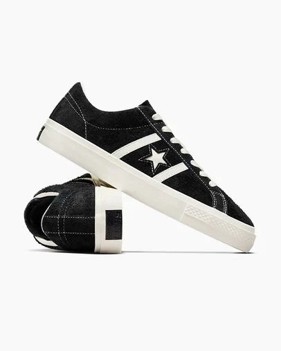 Black Converse CONS One Star Academy Pro Suede Women Skate Shoes Canada | C-40281369