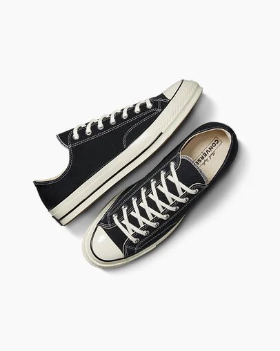 Black Converse Chuck 70 Canvas Kids' Sneakers Canada | C-57194209