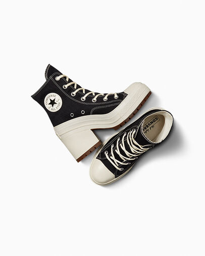Black Converse Chuck 70 De Luxe Heel Women Sneakers Canada | C-52348099