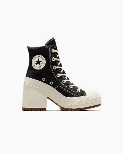 Black Converse Chuck 70 De Luxe Heel Women Sneakers Canada | C-52348099