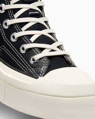 Black Converse Chuck 70 De Luxe Squared Men Sneakers Canada | C-41376289