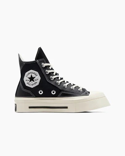 Black Converse Chuck 70 De Luxe Squared Men Sneakers Canada | C-41376289