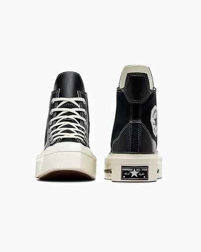 Black Converse Chuck 70 De Luxe Squared Women Sneakers Canada | C-20754919