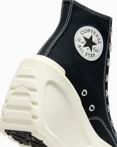 Black Converse Chuck 70 De Luxe Wedge Women Sneakers Canada | C-41306589
