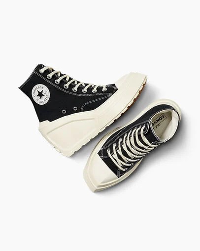 Black Converse Chuck 70 De Luxe Wedge Women Sneakers Canada | C-41306589