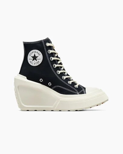 Black Converse Chuck 70 De Luxe Wedge Women Sneakers Canada | C-41306589