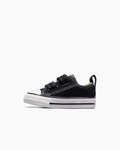 Black Converse Chuck Taylor All Star 2V Kids' Canvas Shoes Canada | C-69145739