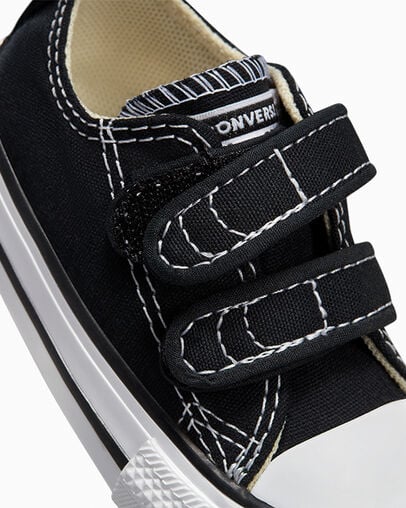 Black Converse Chuck Taylor All Star 2V Kids' Canvas Shoes Canada | C-69145739