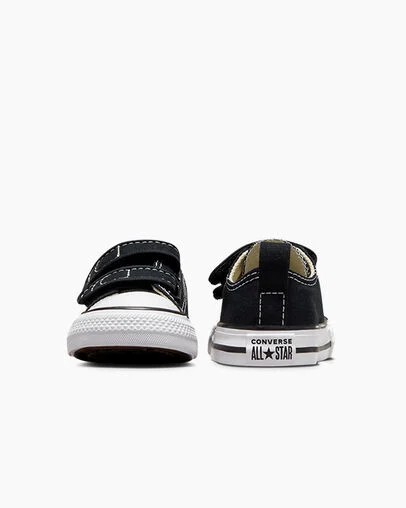 Black Converse Chuck Taylor All Star 2V Kids' Canvas Shoes Canada | C-69145739