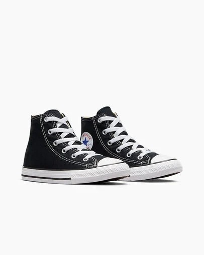 Black Converse Chuck Taylor All Star Classic Kids' Sneakers Canada | C-80726919
