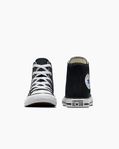Black Converse Chuck Taylor All Star Classic Kids' Sneakers Canada | C-80726919