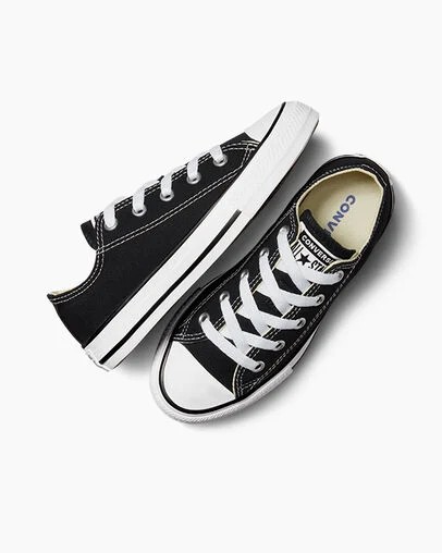 Black Converse Chuck Taylor All Star Classic Kids' Sneakers Canada | C-97164259