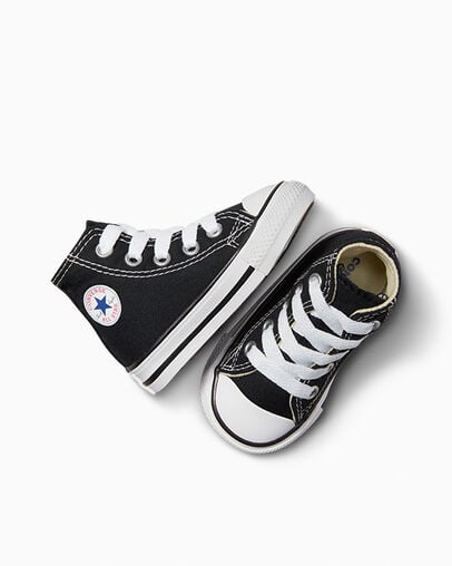 Black Converse Chuck Taylor All Star Classic Kids' Sneakers Canada | C-79318029