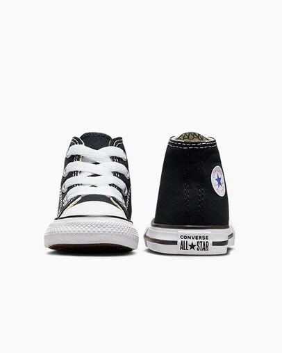 Black Converse Chuck Taylor All Star Classic Kids' Sneakers Canada | C-79318029