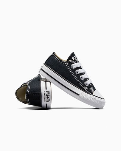 Black Converse Chuck Taylor All Star Classic Kids' Sneakers Canada | C-12935679