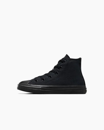 Black Converse Chuck Taylor All Star Classic Kids' Sneakers Canada | C-64507319