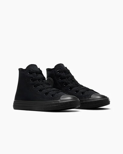 Black Converse Chuck Taylor All Star Classic Kids' Sneakers Canada | C-64507319
