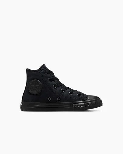 Black Converse Chuck Taylor All Star Classic Kids\' Sneakers Canada | C-64507319