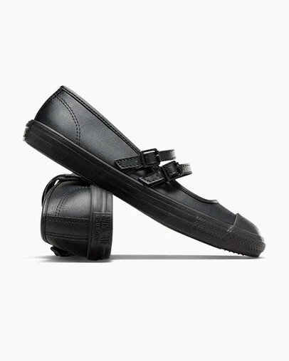 Black Converse Chuck Taylor All Star Dainty Women Mary Jane Canada | C-78623909