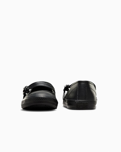 Black Converse Chuck Taylor All Star Dainty Women Mary Jane Canada | C-78623909