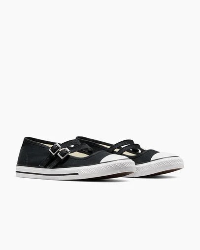 Black Converse Chuck Taylor All Star Dainty Women Mary Jane Canada | C-48653029