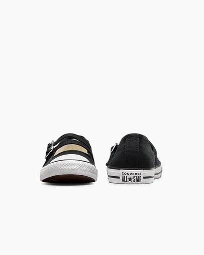 Black Converse Chuck Taylor All Star Dainty Women Mary Jane Canada | C-48653029
