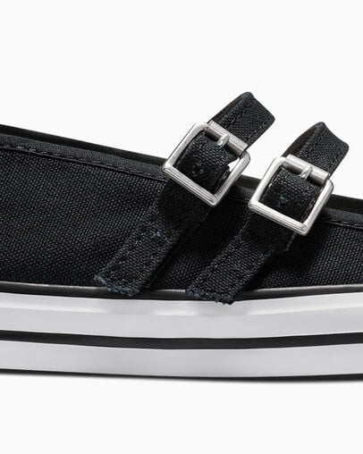 Black Converse Chuck Taylor All Star Dainty Women Mary Jane Canada | C-48653029