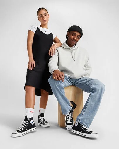 Black Converse Chuck Taylor All Star Kids' Canvas Shoes Canada | C-87964539