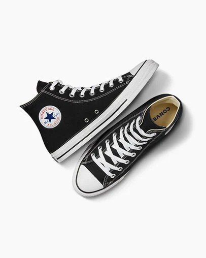 Black Converse Chuck Taylor All Star Kids' Canvas Shoes Canada | C-87964539