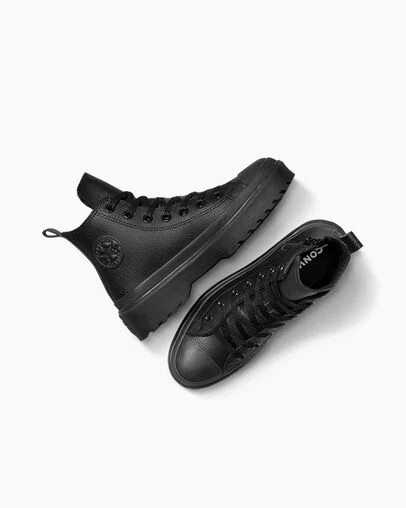 Black Converse Chuck Taylor All Star Lugged Lift Kids' Platform Shoes Canada | C-87026939