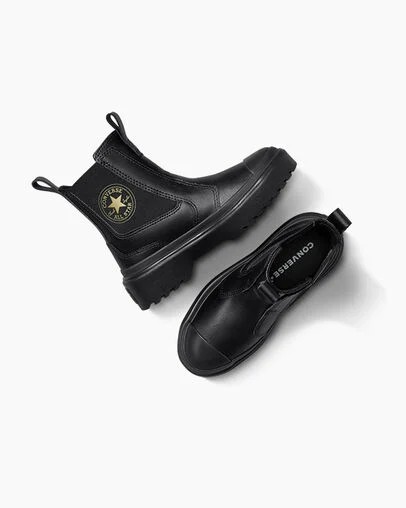 Black Converse Chuck Taylor All Star Lugged Kids' Boots Canada | C-63107549