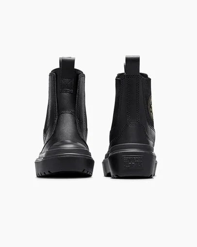 Black Converse Chuck Taylor All Star Lugged Kids' Boots Canada | C-63107549