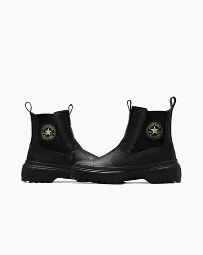 Black Converse Chuck Taylor All Star Lugged Kids' Boots Canada | C-78264909